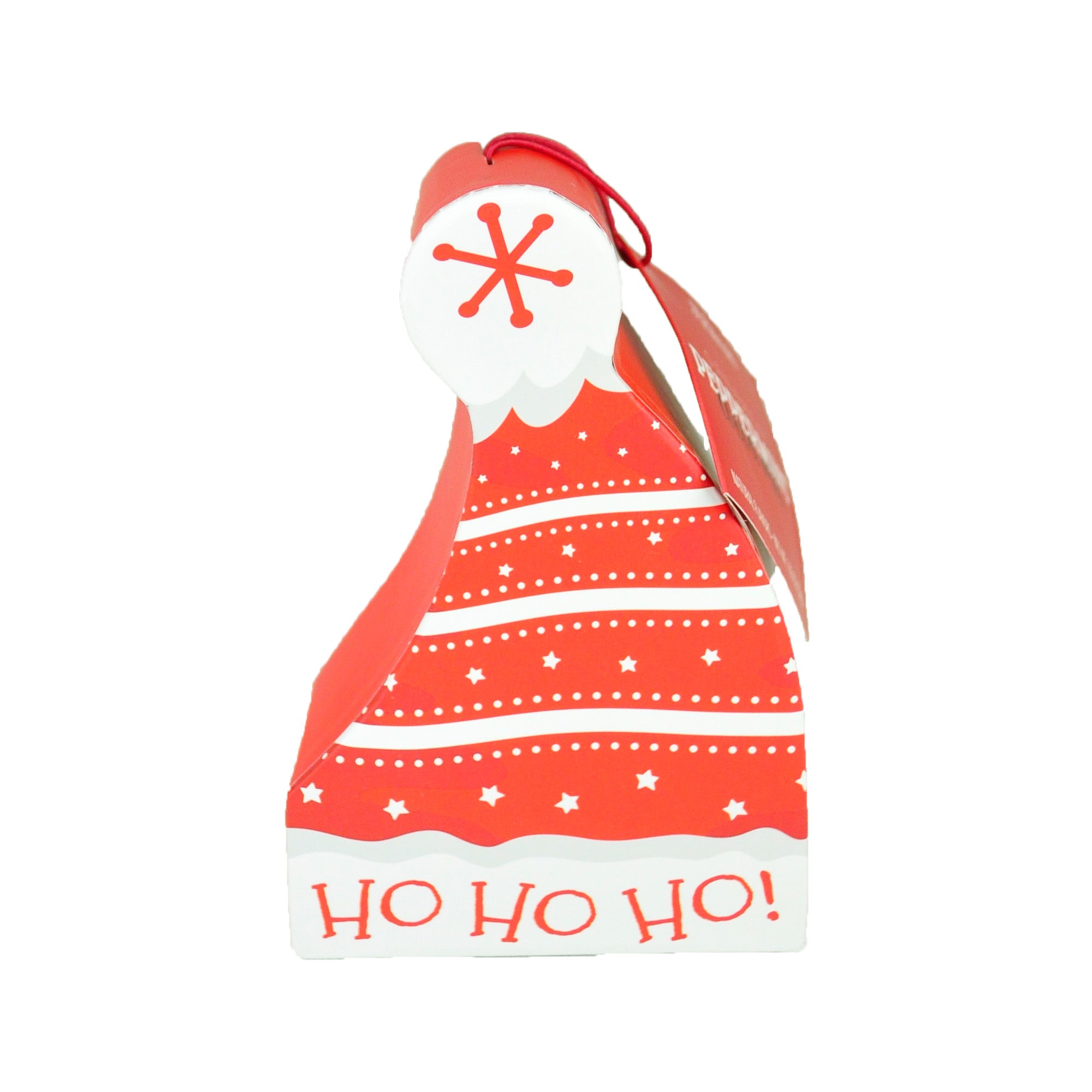 Classic Christmas Santa Hat Ornament Peppermint Cocoa (1.25oz Shaped Box)