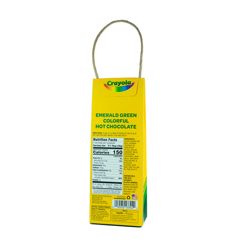 Crayola™ Emerald Green Colorful Hot Chocolate (7oz Tall Bag)