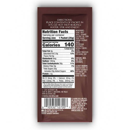 Almond Roca™ Cocoa (1.25oz Packet 20ct Sleeve)