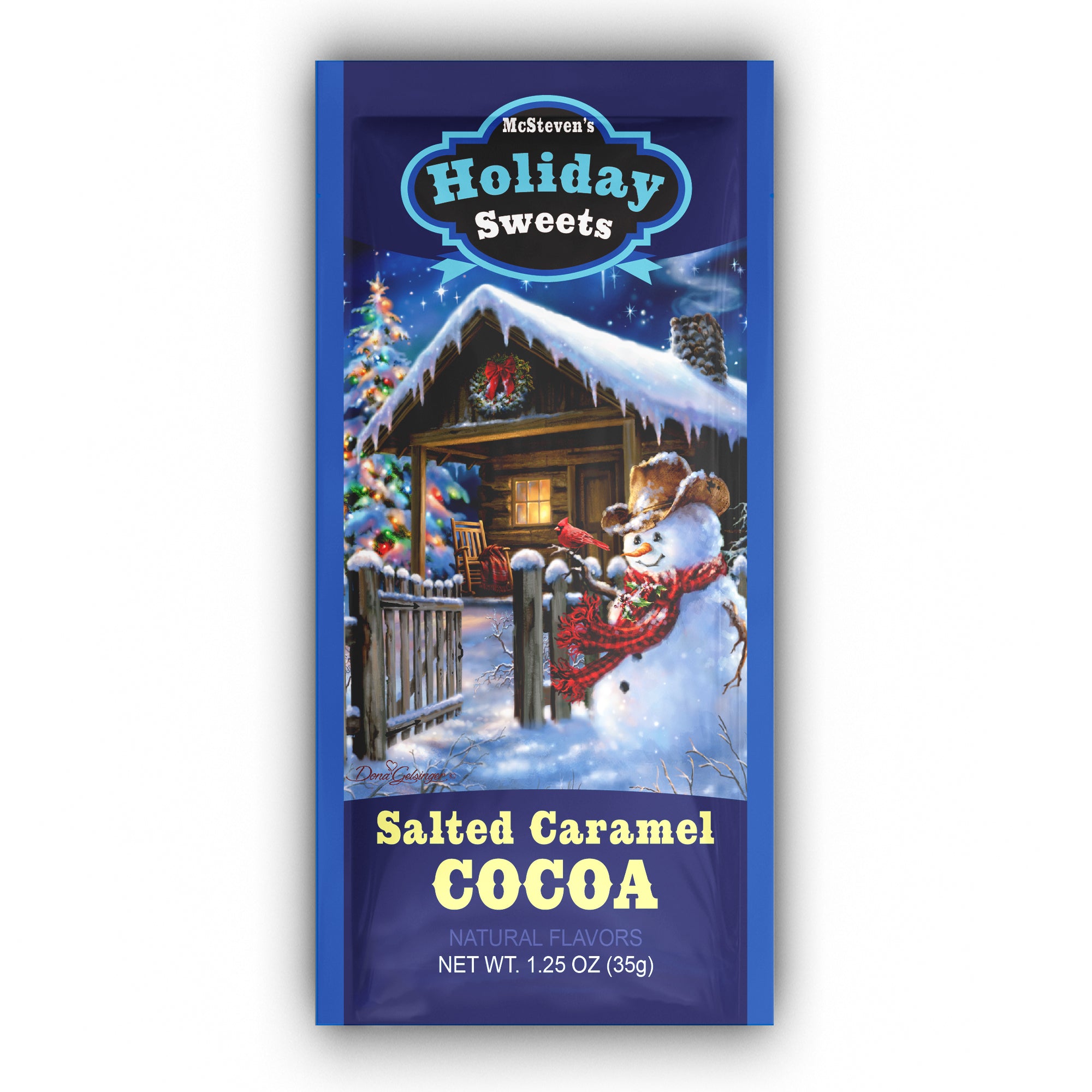 Dona Gelsinger® Holiday Sweets Salted Caramel Cocoa (1.25oz Packet 20ct Sleeve)