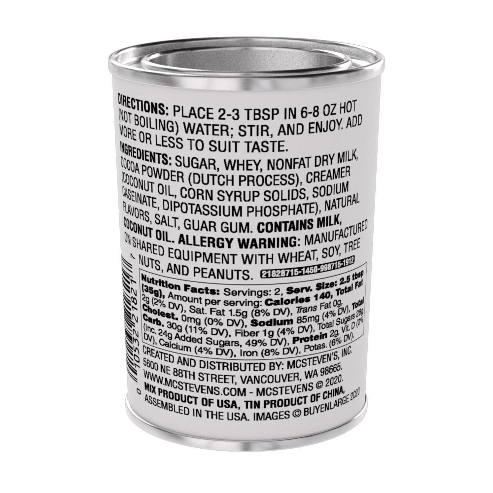 Big Jolly Santa Chocolate Cocoa (2.5oz Oval Tin)