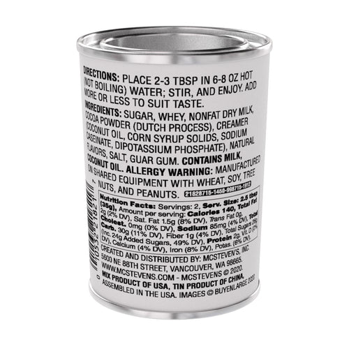 Big Jolly Santa Chocolate Cocoa (2.5oz Oval Tin)