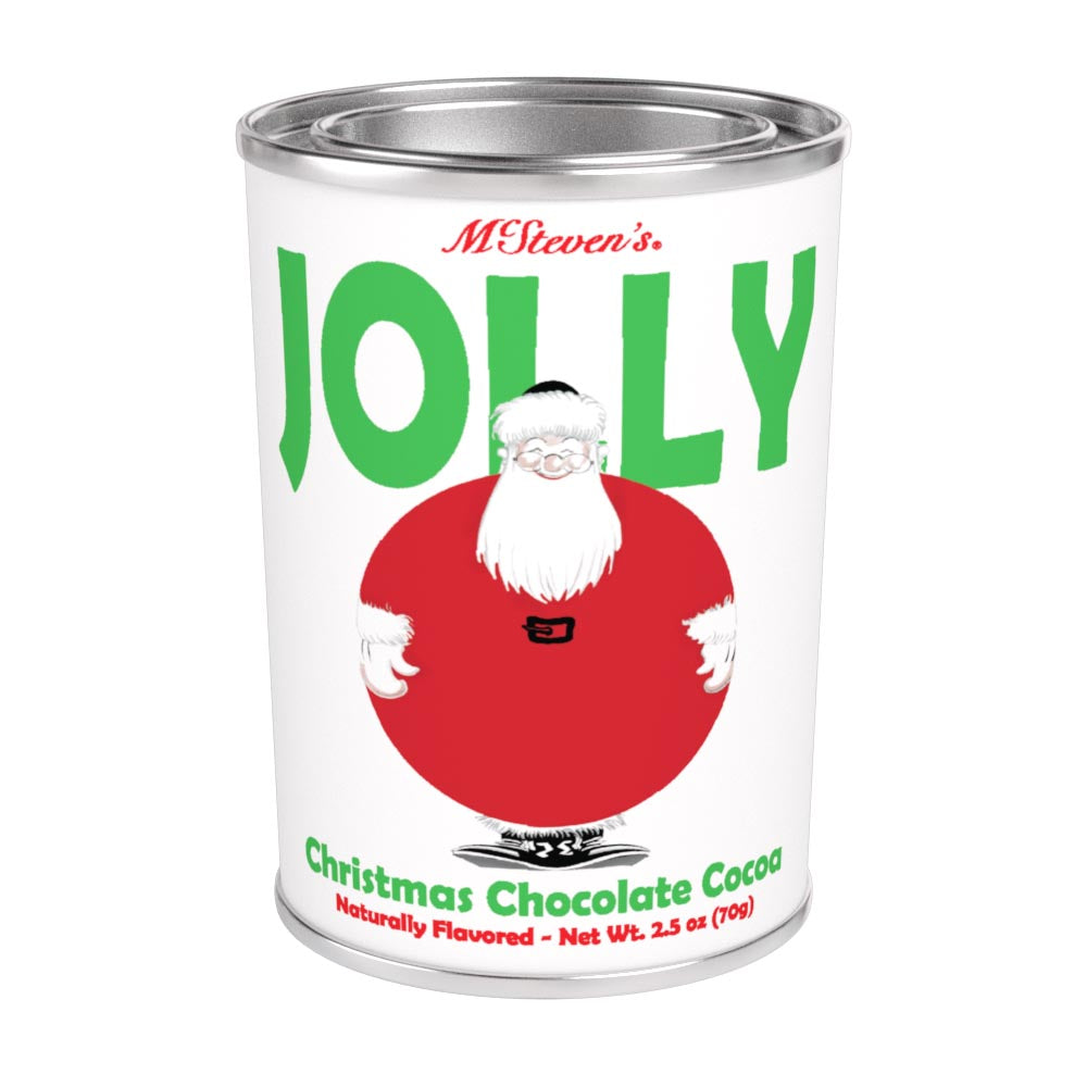 Big Jolly Santa Chocolate Cocoa (2.5oz Oval Tin)
