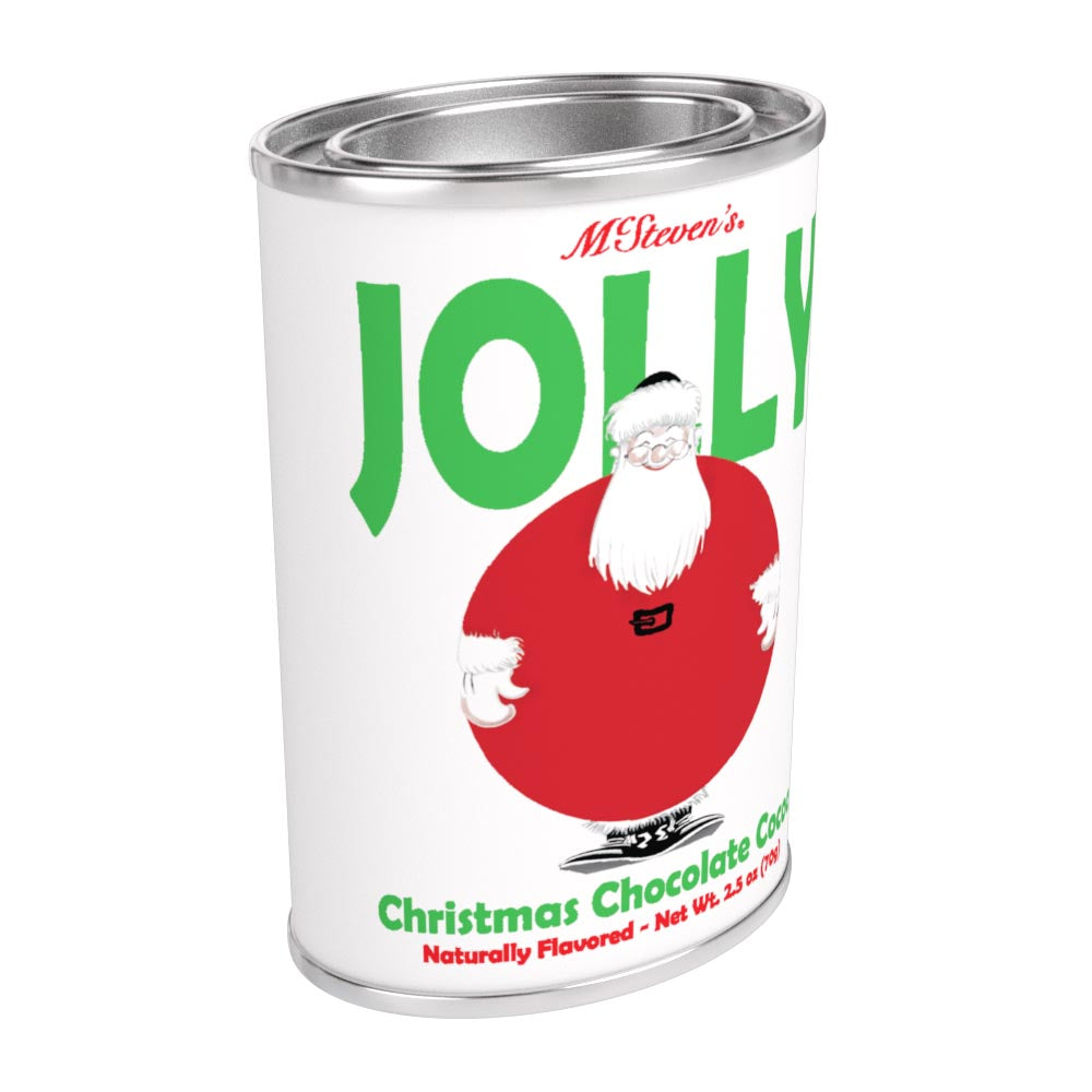 Big Jolly Santa Chocolate Cocoa (2.5oz Oval Tin)