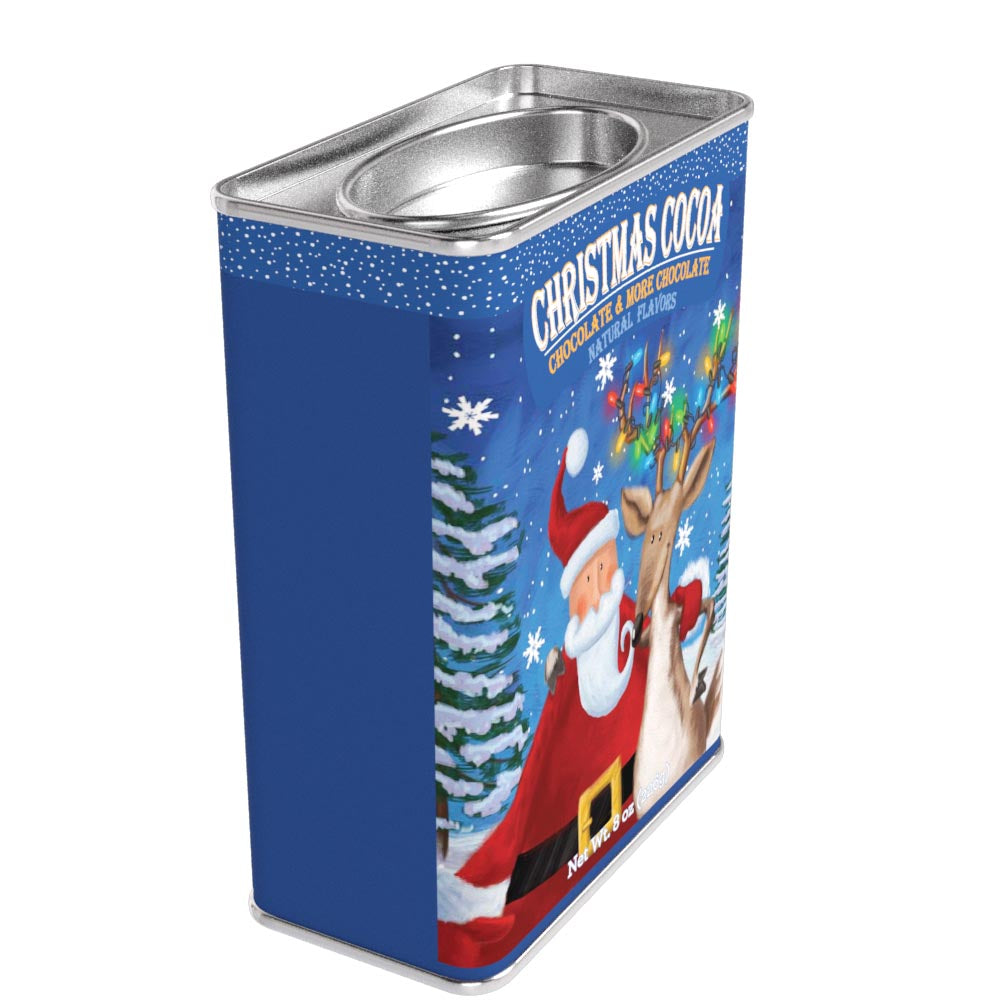 Dona Gelsinger© Christmas Buddies Chocolate & More Chocolate Cocoa (8oz Rectangle Tin)